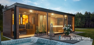 luxusný sauna dom