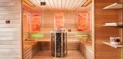 Fínska sauna a infra sauna v jednom Fínska sauna a infra sauna v jednom