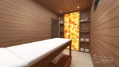 Wellness sauna na mieru