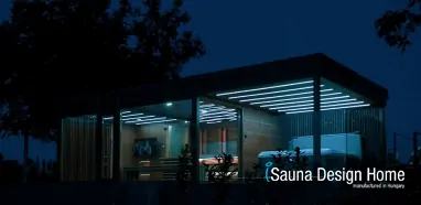 Komfortný sauna dom na mieru Balaton Komfortný sauna dom na mieru Balaton