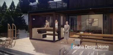 exteriérová sauna