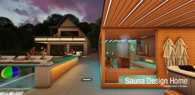 Moderný sauna dom Bratislava Moderný sauna dom Bratislava