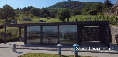 Luxusný wellness sauna dom na mieru