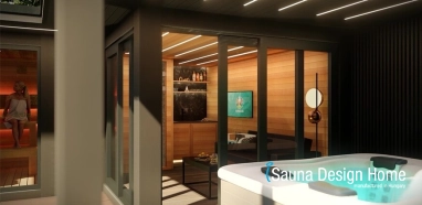 wellness záhradny sauna dom