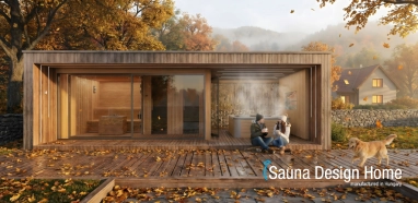 Vonkajší wellness pavilón