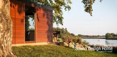 Komfortný saunový dom kombinovaná sauna Komfortný saunový dom kombinovaná sauna