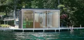 Moderný sauna dom pre polovnícke zväzy Moderný sauna dom pre polovnícke zväzy