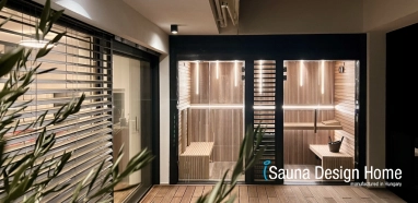 zabudovaná sauna