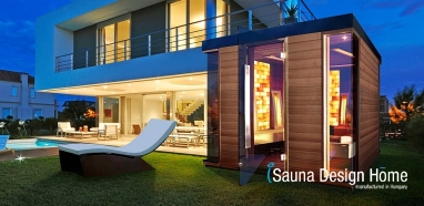 Exteriérová kombinovaná sauna