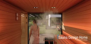 stavba exteriérového sauna domu stavba exteriérového sauna domu