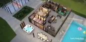projektovani 3D sauna domu projektovani 3D sauna domu