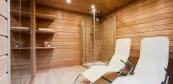 Sauna dom s oddychovou predsieňou Sauna dom s oddychovou predsieňou