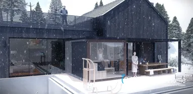 projektovanie luxusnej sauny