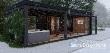 4 sezónny sauna dom