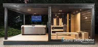 Exteriérová sauna na mieru