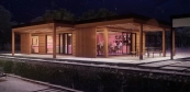 sauna domček na mier z masívného dreva