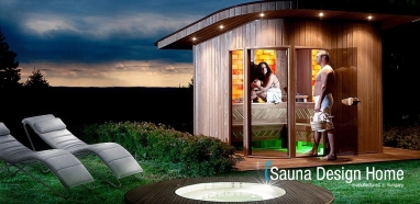 Klasická exteriérová sauna