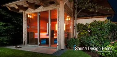 Exteriérová sauna na mieru