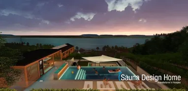 Projekty wellness sauna vírivka