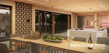 stavba wellness sauna domčeka