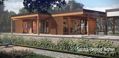 privátny sauna domček na mieru