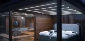 Exteriérový sauna dom na mieru Balaton