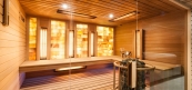 Infra sauna a fínska sauna v jednom