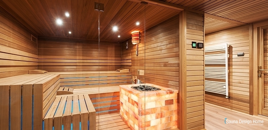 Kombinovaný saunový dom  so sprchou
