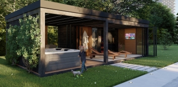 luxusnesauny sauna domy do záhrady