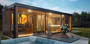 luxusný sauna dom