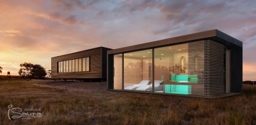 Poľovníctvo a sauna - luxusný sauna dom