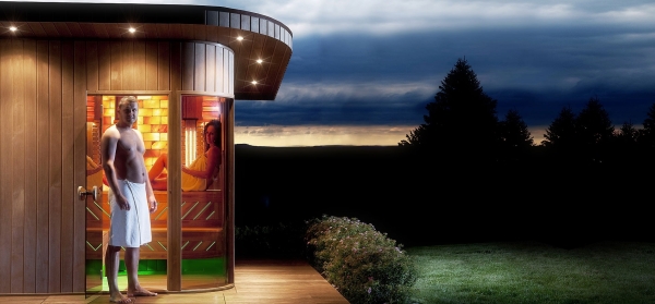 Sauna domcek na mieru, exteriérová sauna plánovanie a stavba
