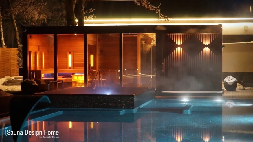 Sauna, saunový dom inšpirácie, kreatívne riešenia - iSauna Design Home