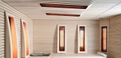 Stavba sauny v minimalistickom štýle