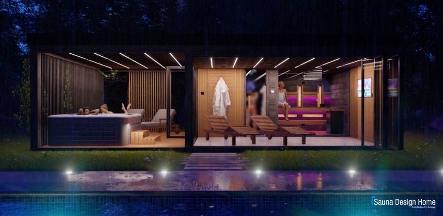 wellness sauna dom na mieru