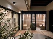 zabudovaná sauna