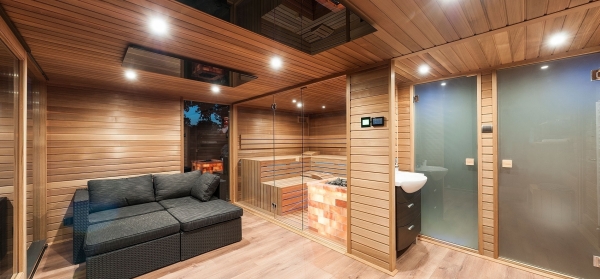 Záhradný sauna dom