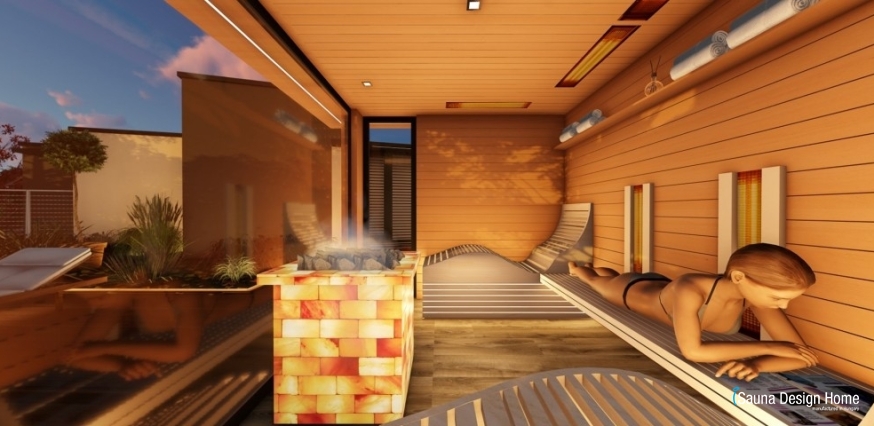 záhradný sauna dom