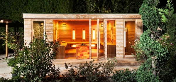 Záhradný sauna domček