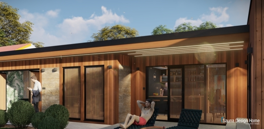 záhradný saunový dom