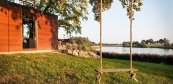 Záhradný saunový dom s panoramou